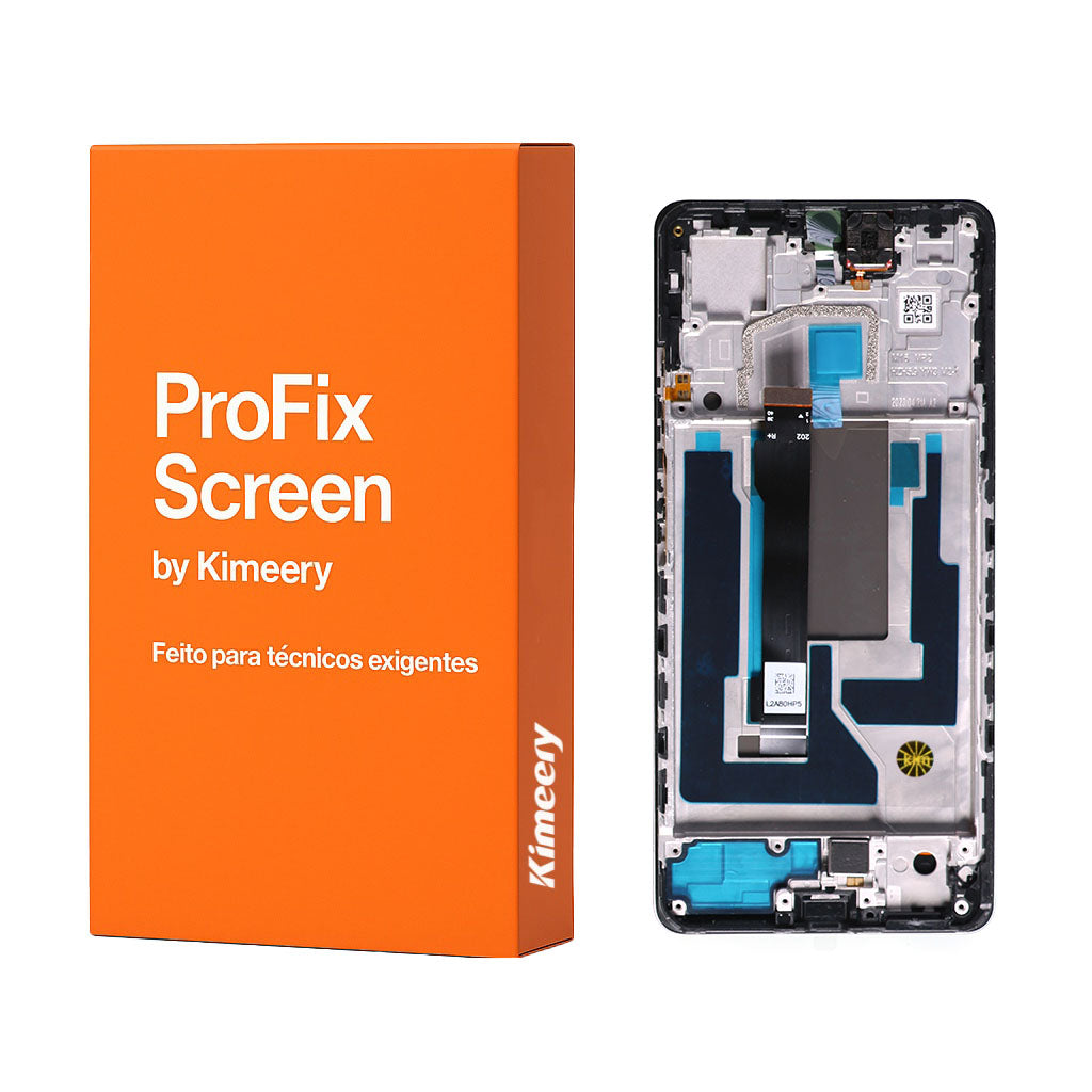 Substituição de tela LCD com peças compatíveis para Xiaomi Redmi Note 12 Pro 5G
