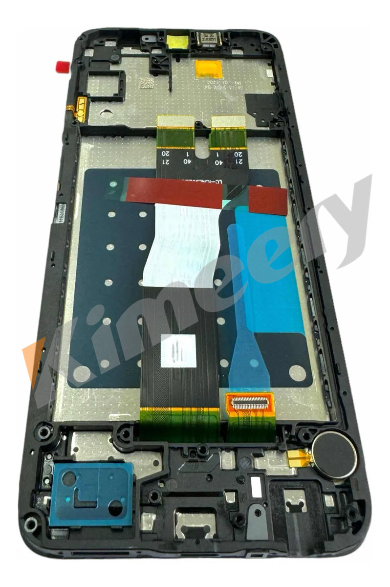 Conjunto de tela LCD com moldura e peças compatíveis com Samsung Galaxy A05s