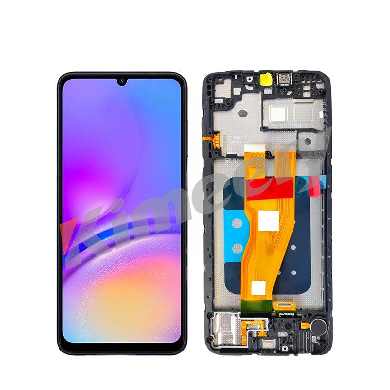 Tela LCD com moldura e peças compatíveis com Samsung Galaxy A23 4G A235