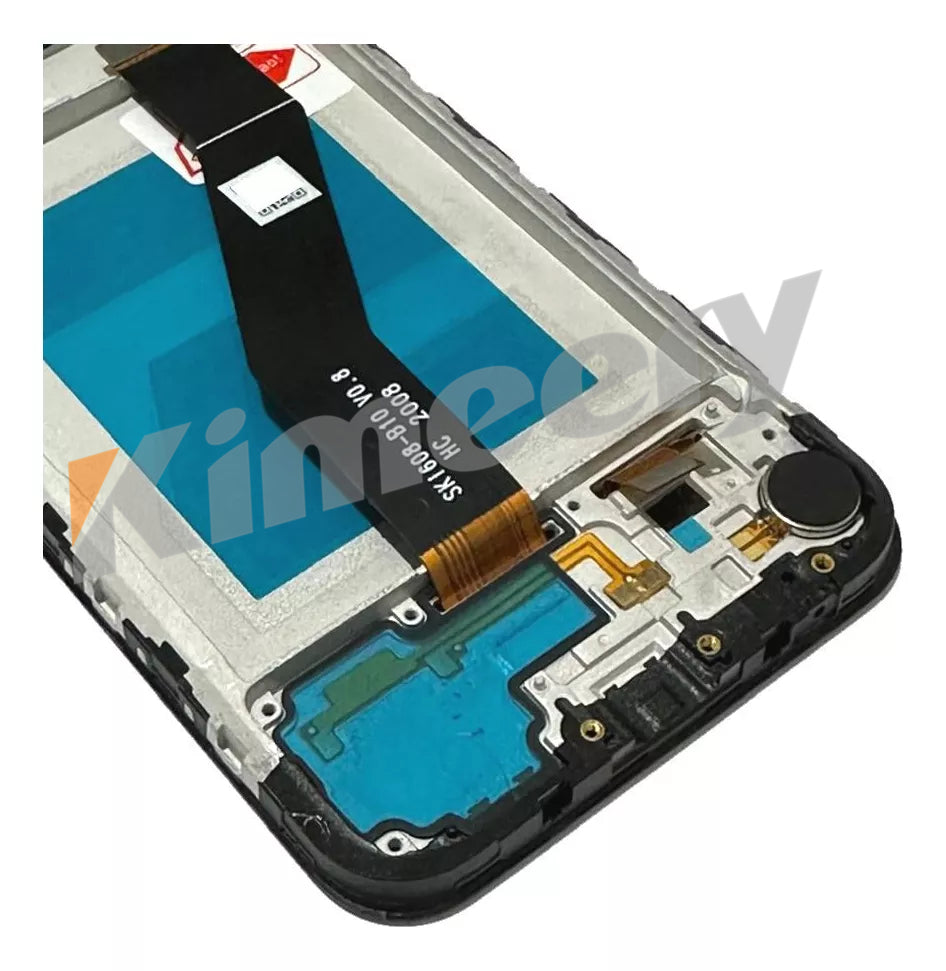 Tela sensível ao toque LCD National+ Parts para Motorola Moto E6i