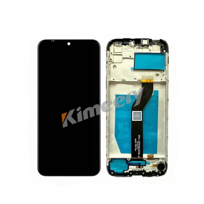 Tela sensível ao toque LCD National+ Parts para Motorola Moto G8 Power Lite