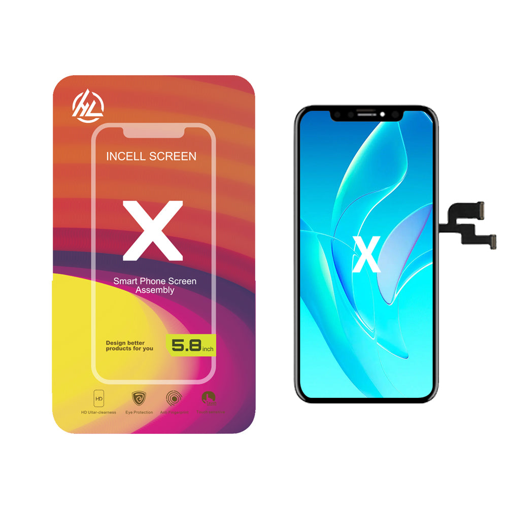 Substituição de tela de telefone HD+ VIVID para iPhone X