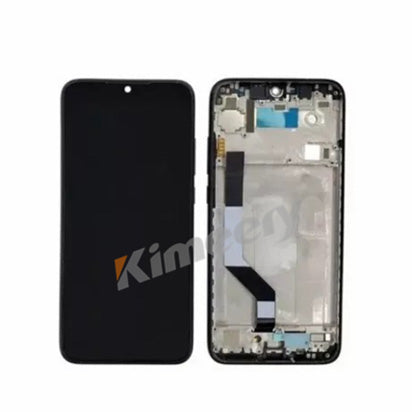 Tela LCD de substituição com moldura e peças compatíveis com Xiaomi Redmi Note 7 AZUL