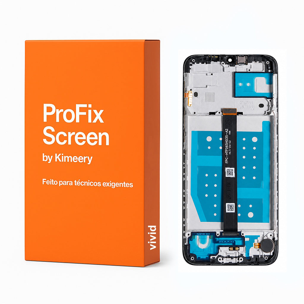 ProFix OLED Tela VIVID LCD completa para Motorola One Fusion