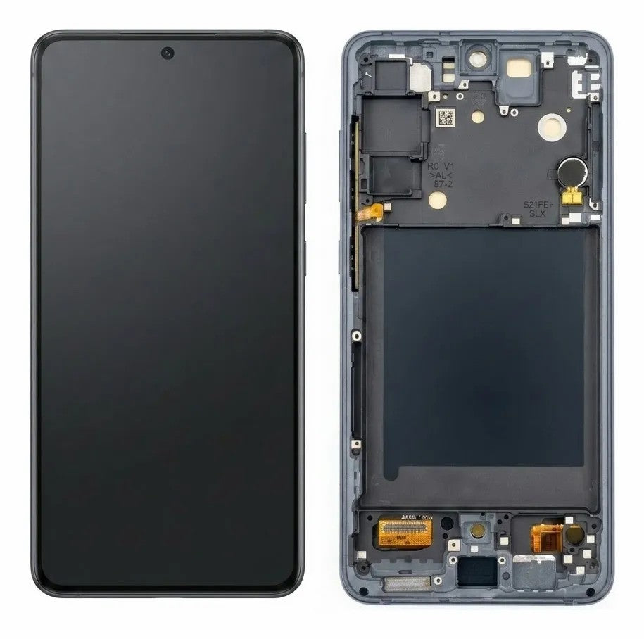 OLED Tela VIVID LCD completa Para Samsung Galaxy S21 FE