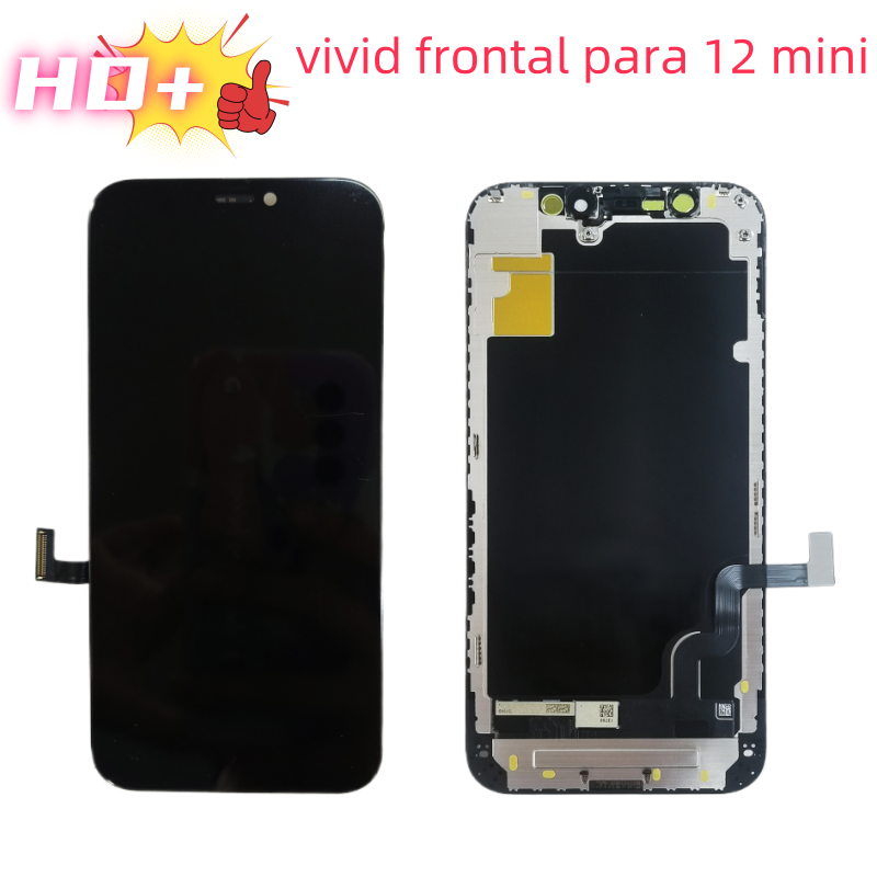 Substituição de tela de telefone HD+ VIVID para iPhone 12 Mini
