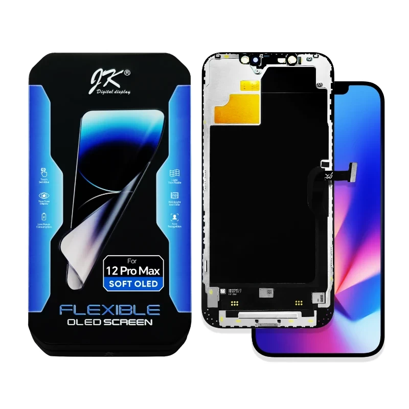 JK Soft OLED Tela Para 12 Pro Max