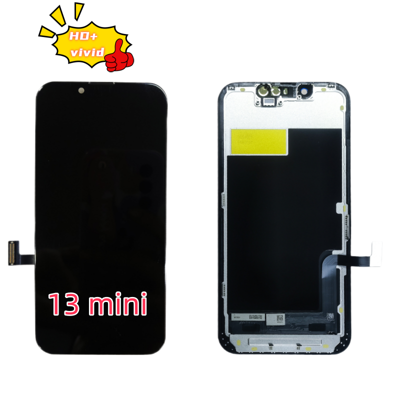 Substituição de tela de telefone HD+ VIVID para iPhone 13 Mini
