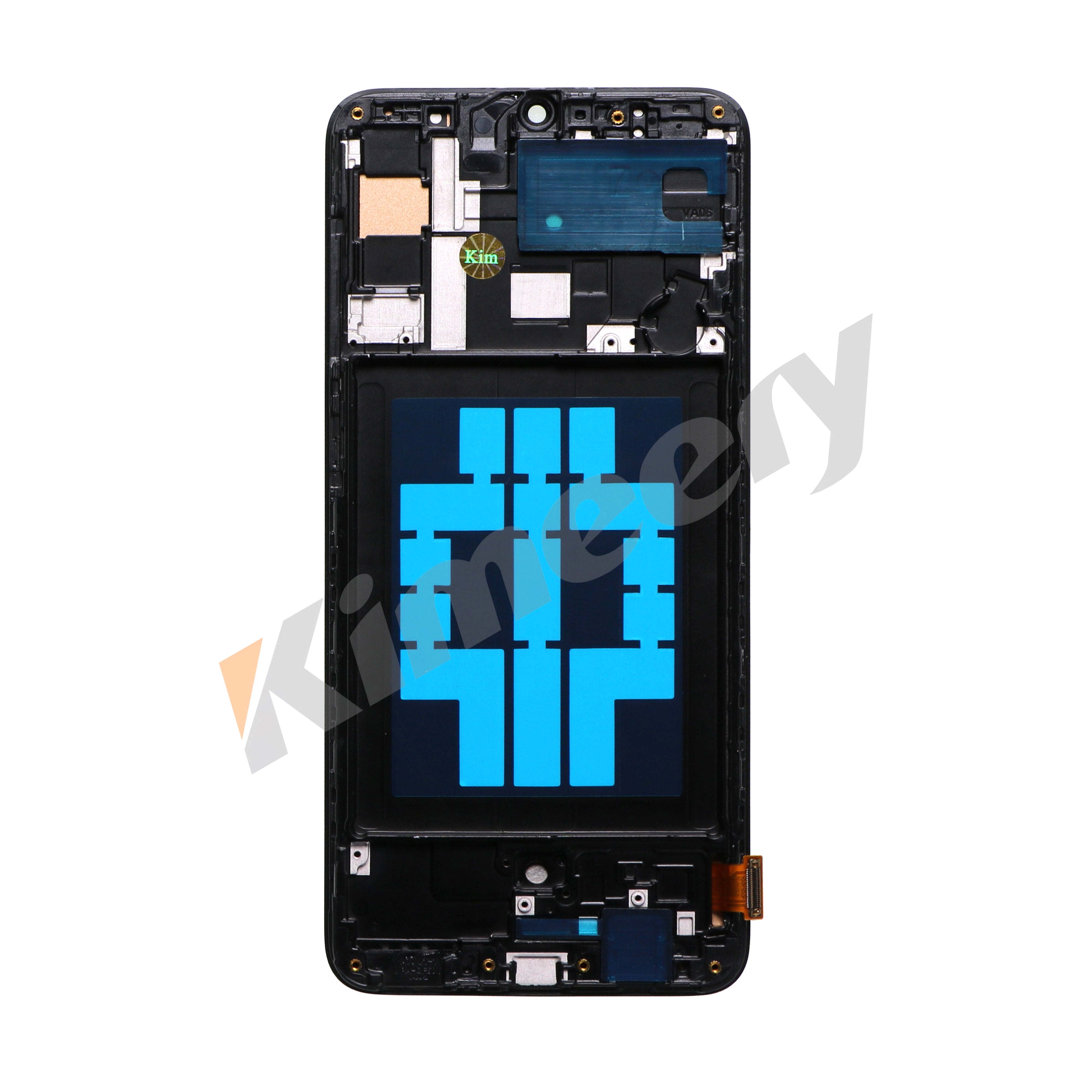 Conjunto de tela INCELL com moldura compatíveis para Samsung Galaxy A70