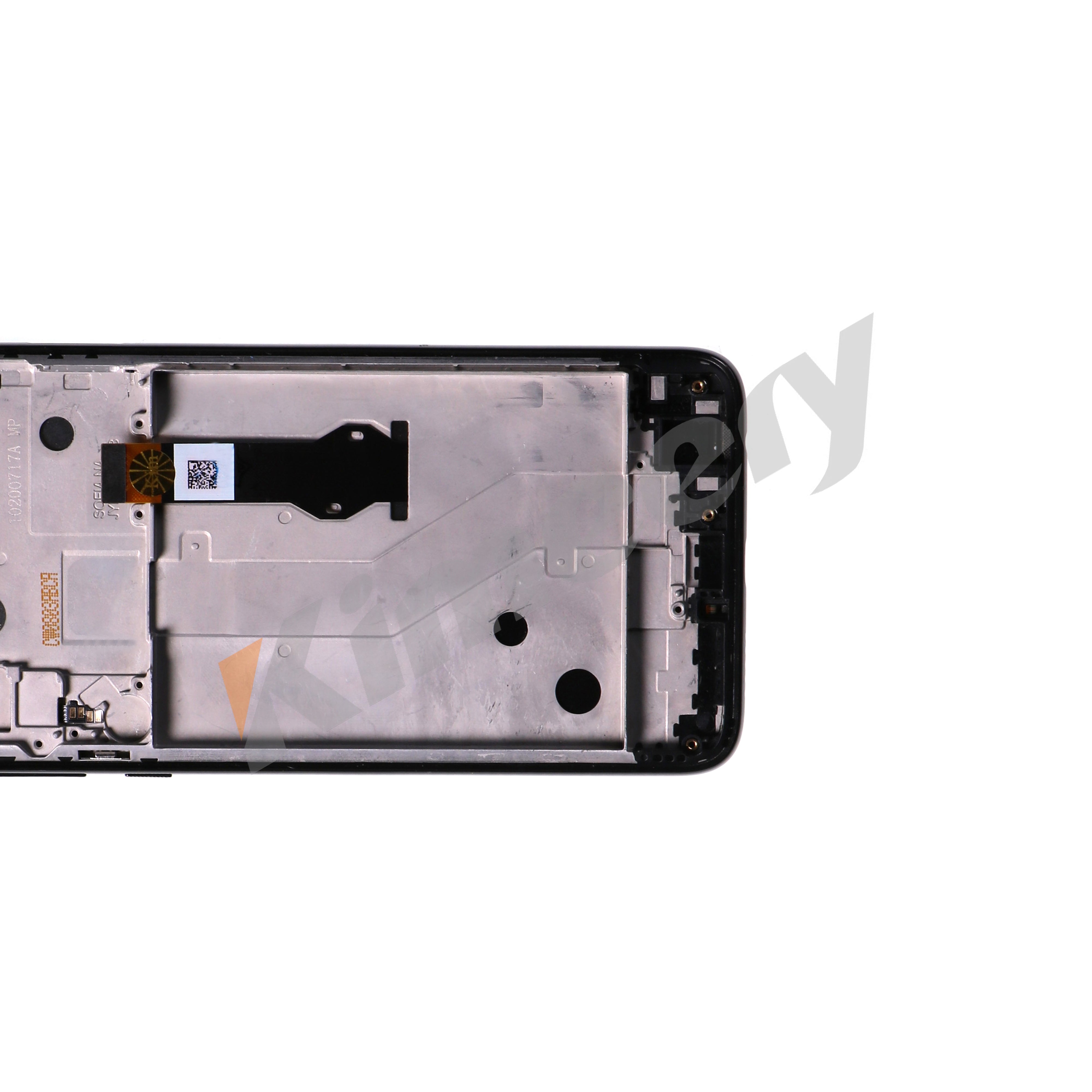 Tela LCD digitalizadora touchscreen com moldura para Motorola Moto G8 Power