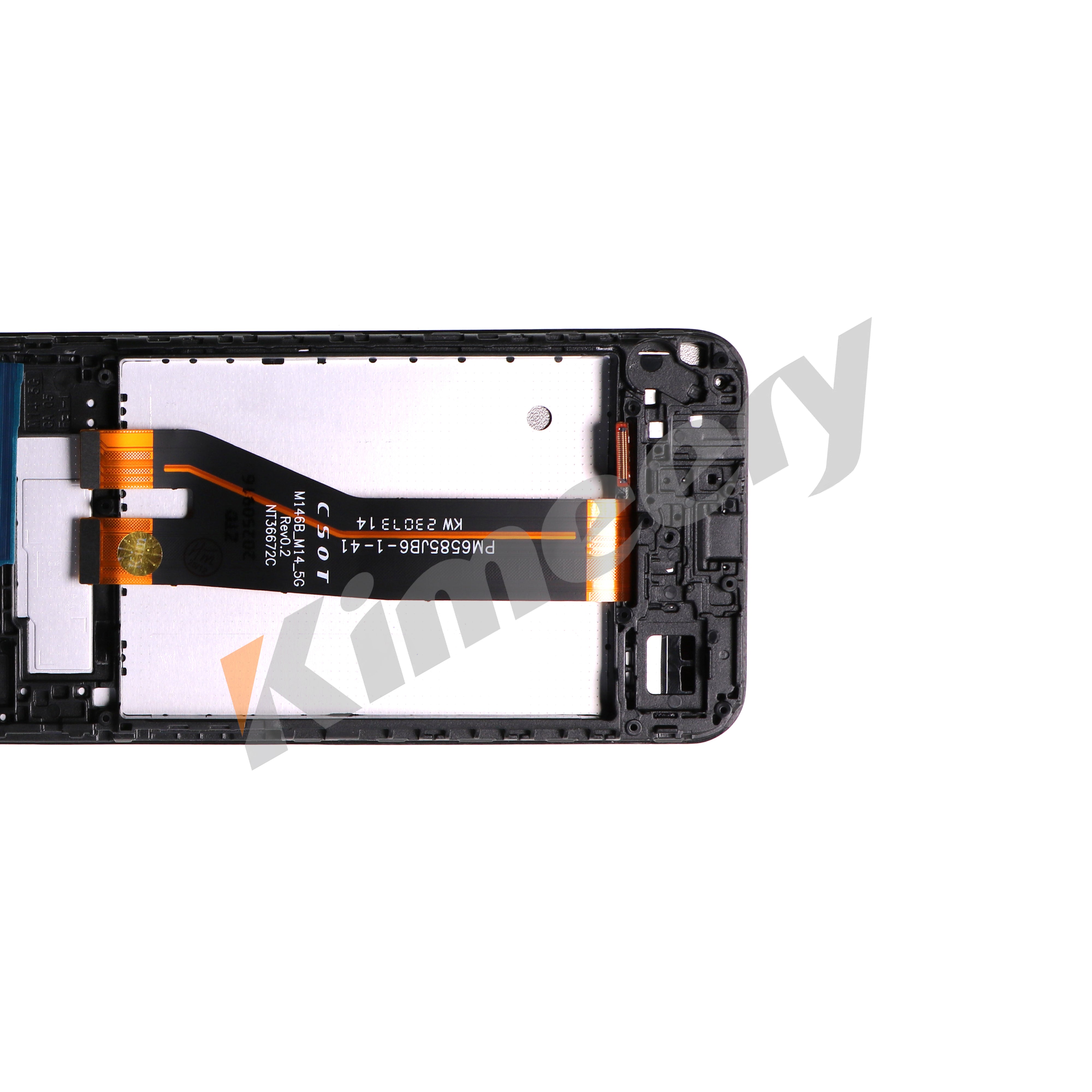 Tela LCD completa com moldura, sem acessórios, compatível com Samsung Galaxy M14