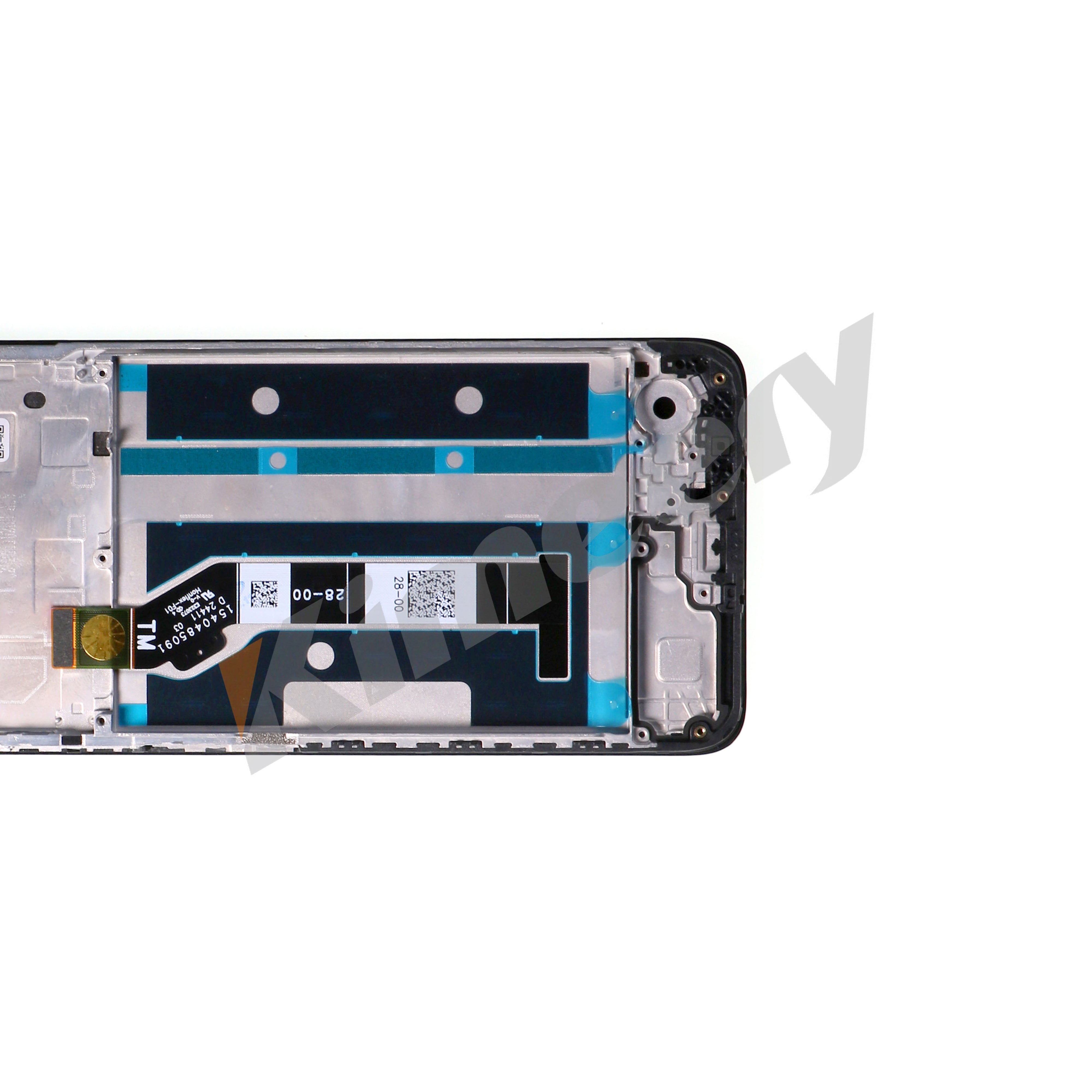 Incell Tela LCD com moldura para Motorola Moto G15