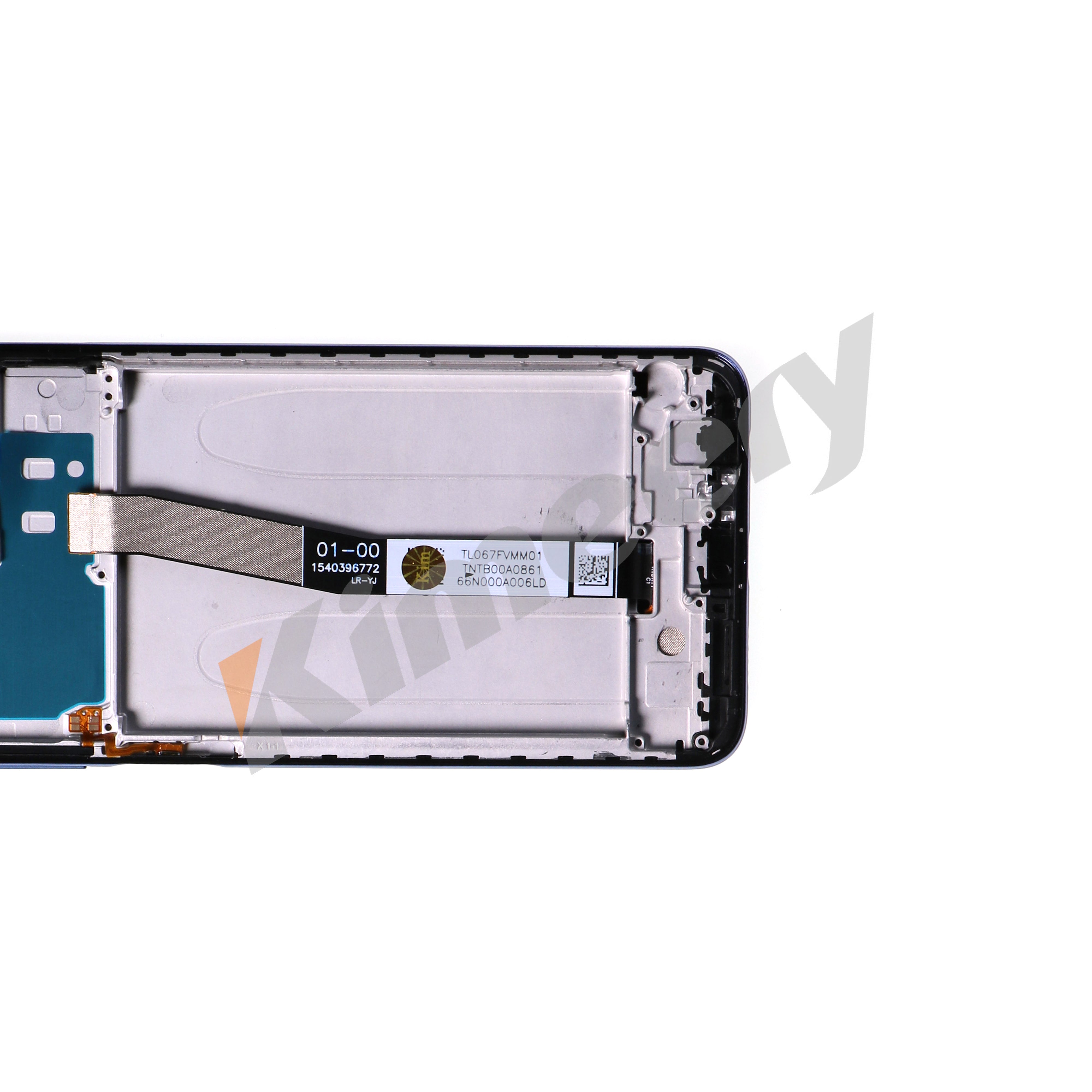 Tela LCD com moldura compatível com Xiaomi Redmi Note 9S