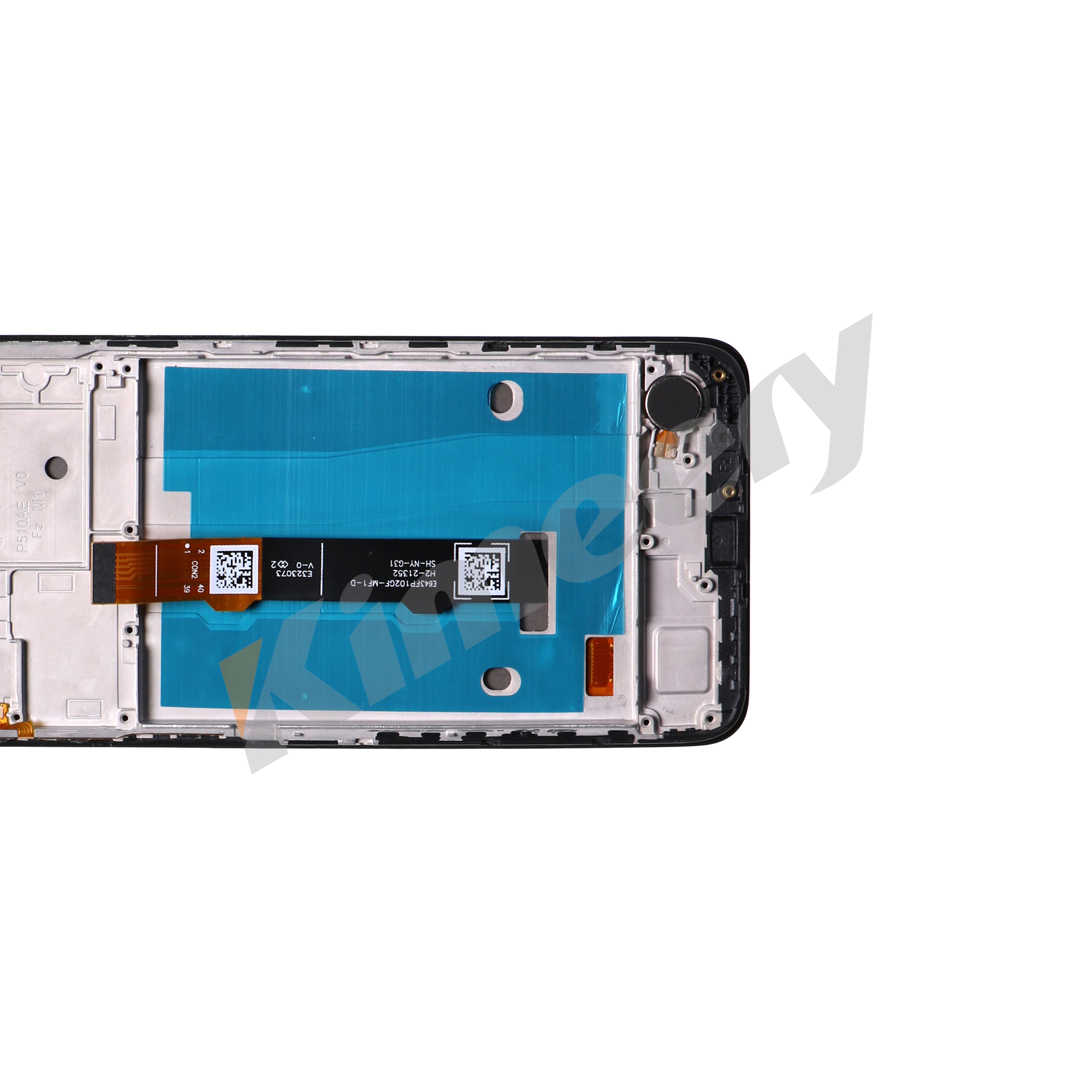 Conjunto de tela sensível ao toque do digitalizador de tela LCD Com Aro para Motorola Moto G42