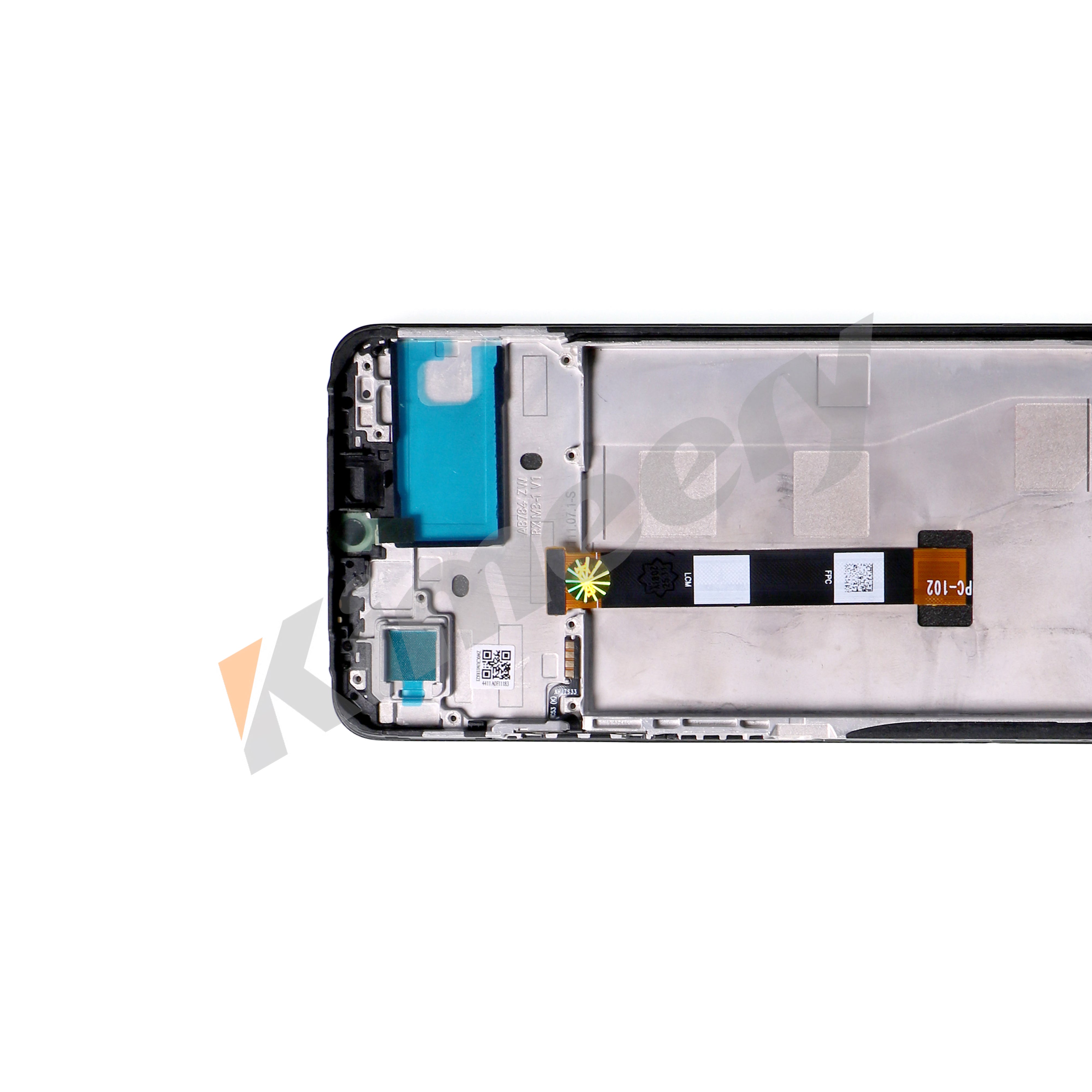 Tela com moldura compatíveis com Realme Note 50