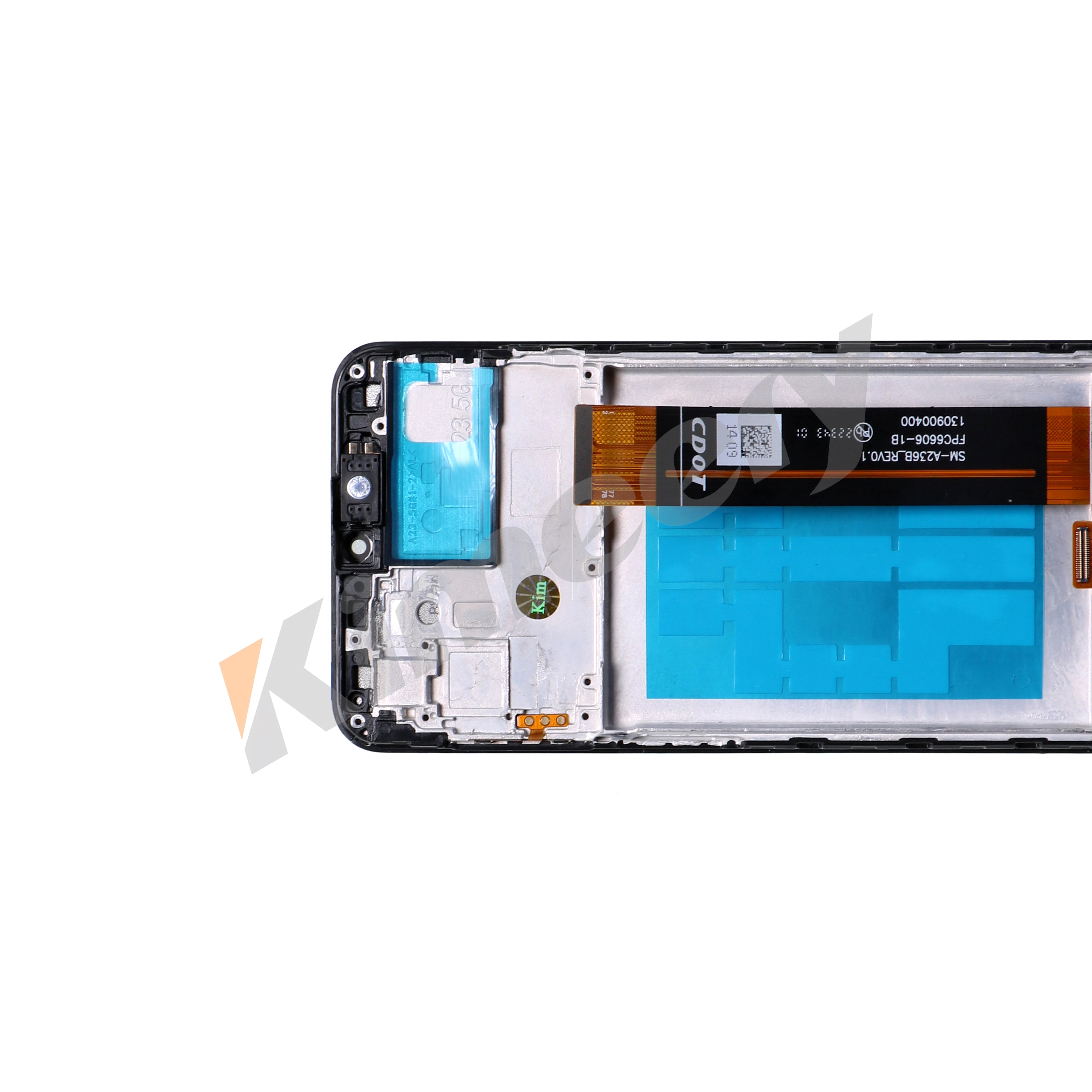 Tela LCD com moldura e peças compatíveis com Samsung Galaxy A23 5G A236