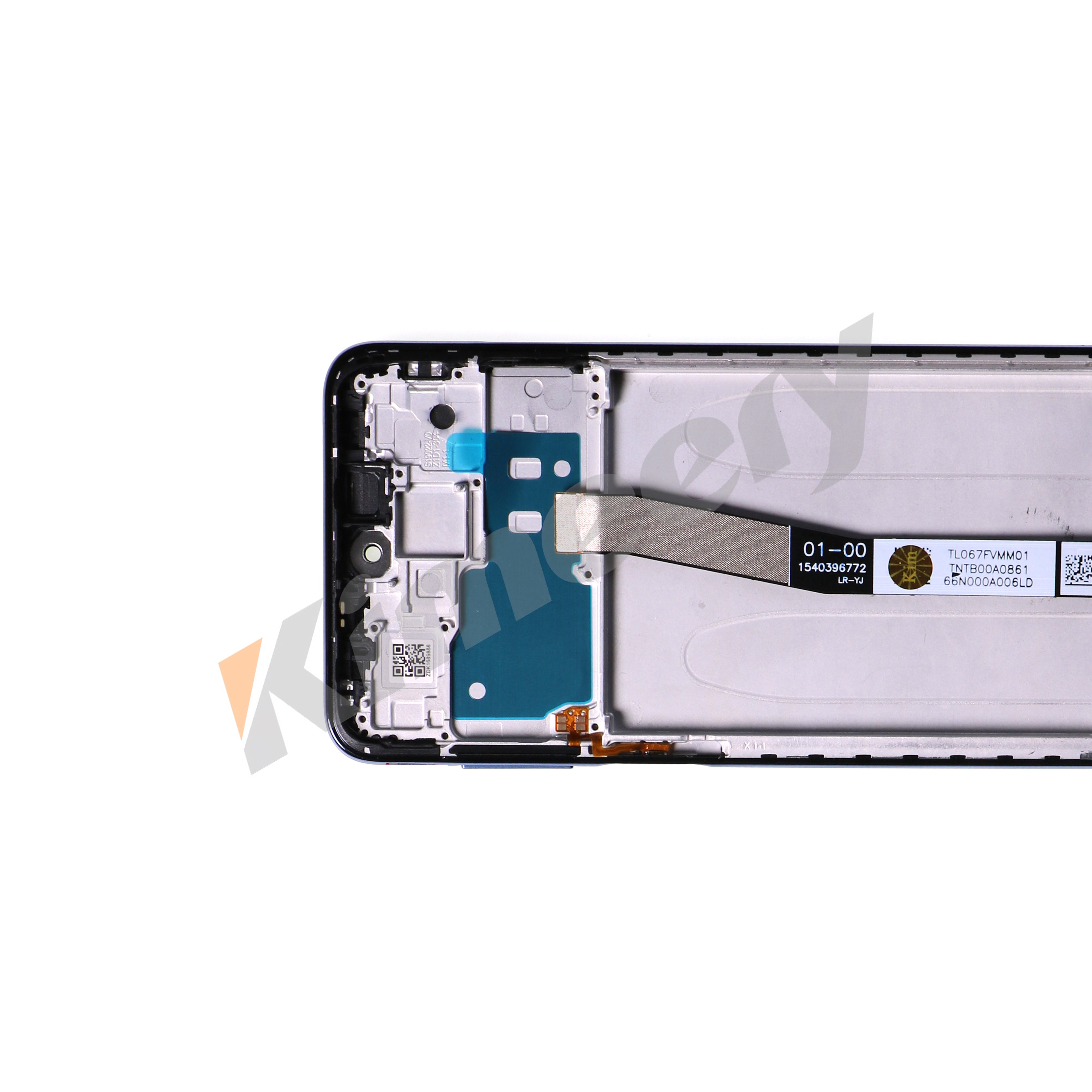 Tela LCD com moldura compatível com Xiaomi Redmi Note 9S