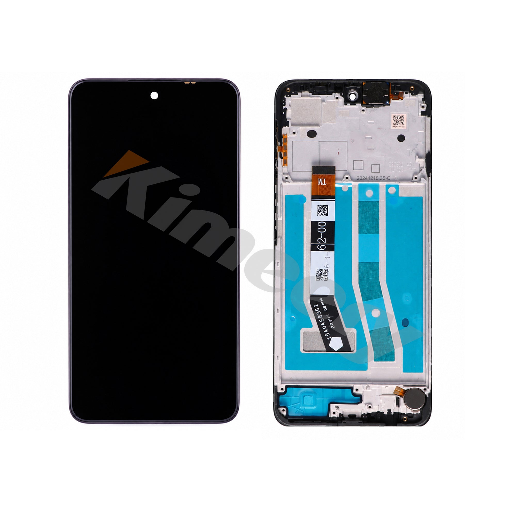 Pantalla táctil digitalizadora LCD INCELL con marco y piezas para Motorola Moto E22