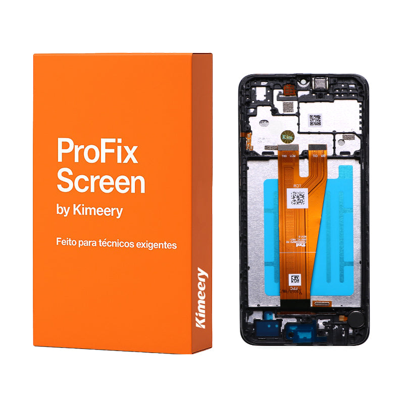 Conjunto de tela LCD compatível com peças para Samsung Galaxy A04 A045