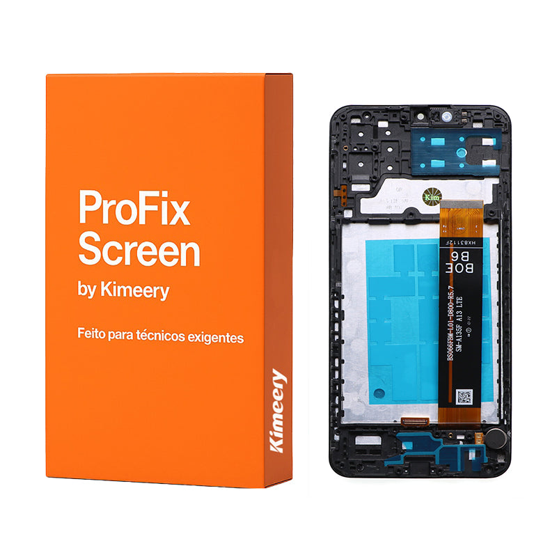 Conjunto de tela LCD com peças compatíveis para Samsung Galaxy A13 4G A135