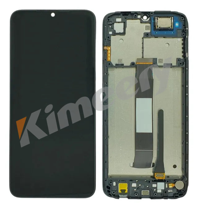 Substituição de tela LCD com moldura e peças compatíveis para Xiaomi Redmi A1