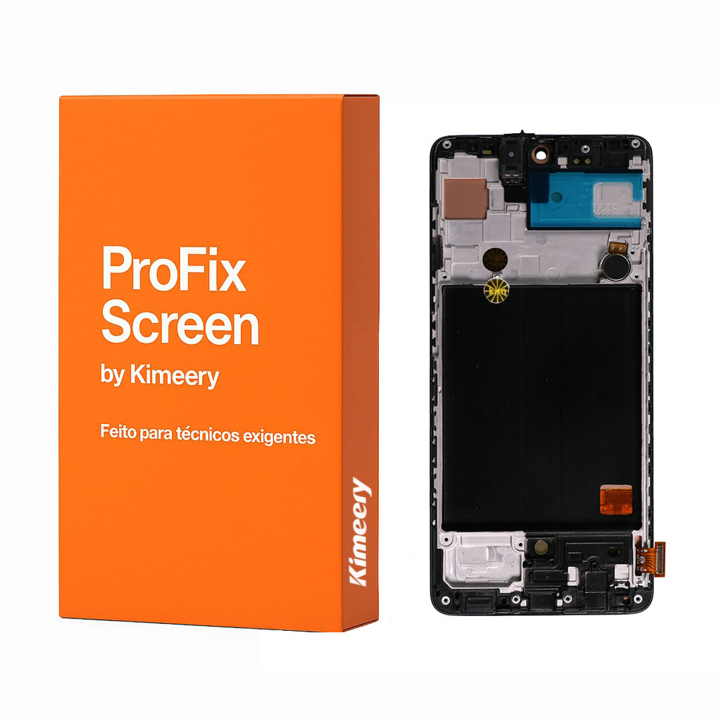 Conjunto de tela LCD com peças compatíveis para Samsung Galaxy A51/A515