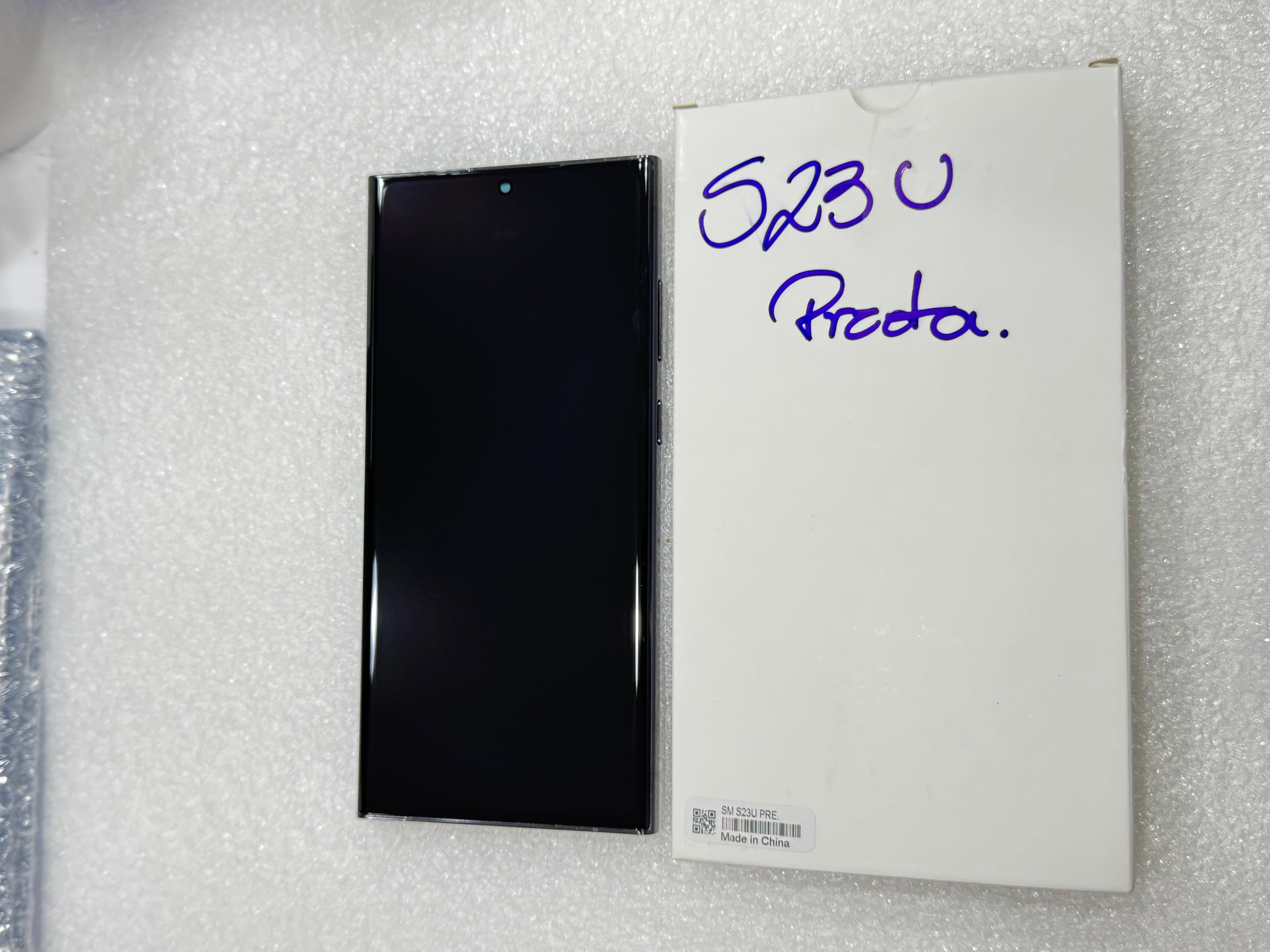 SOFT OLED Tela VIVID LCD completa Para Samsung Galaxy S23 Ultra