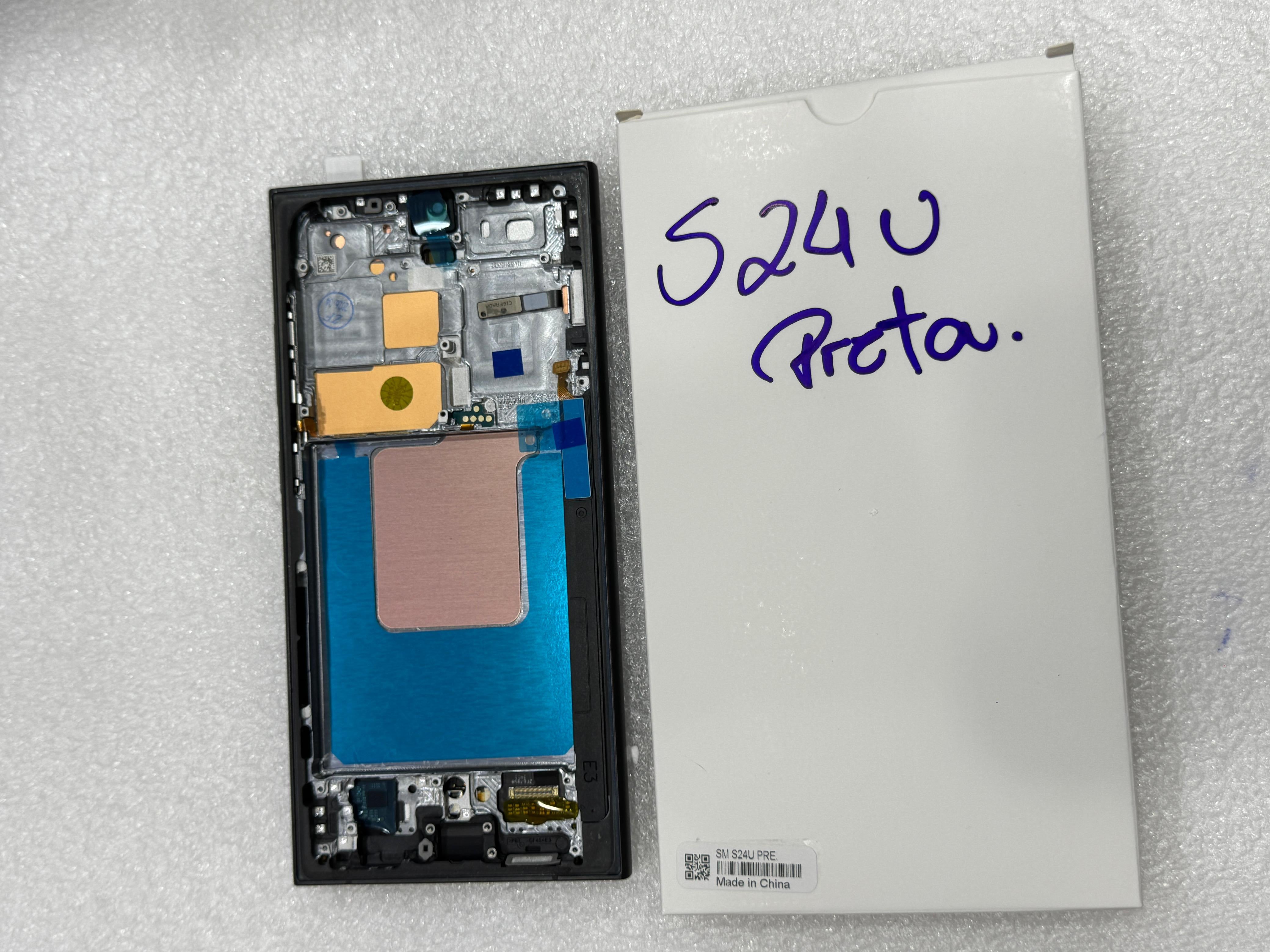 SOFT OLED Tela VIVID LCD completa Para Samsung Galaxy S24 Ultra
