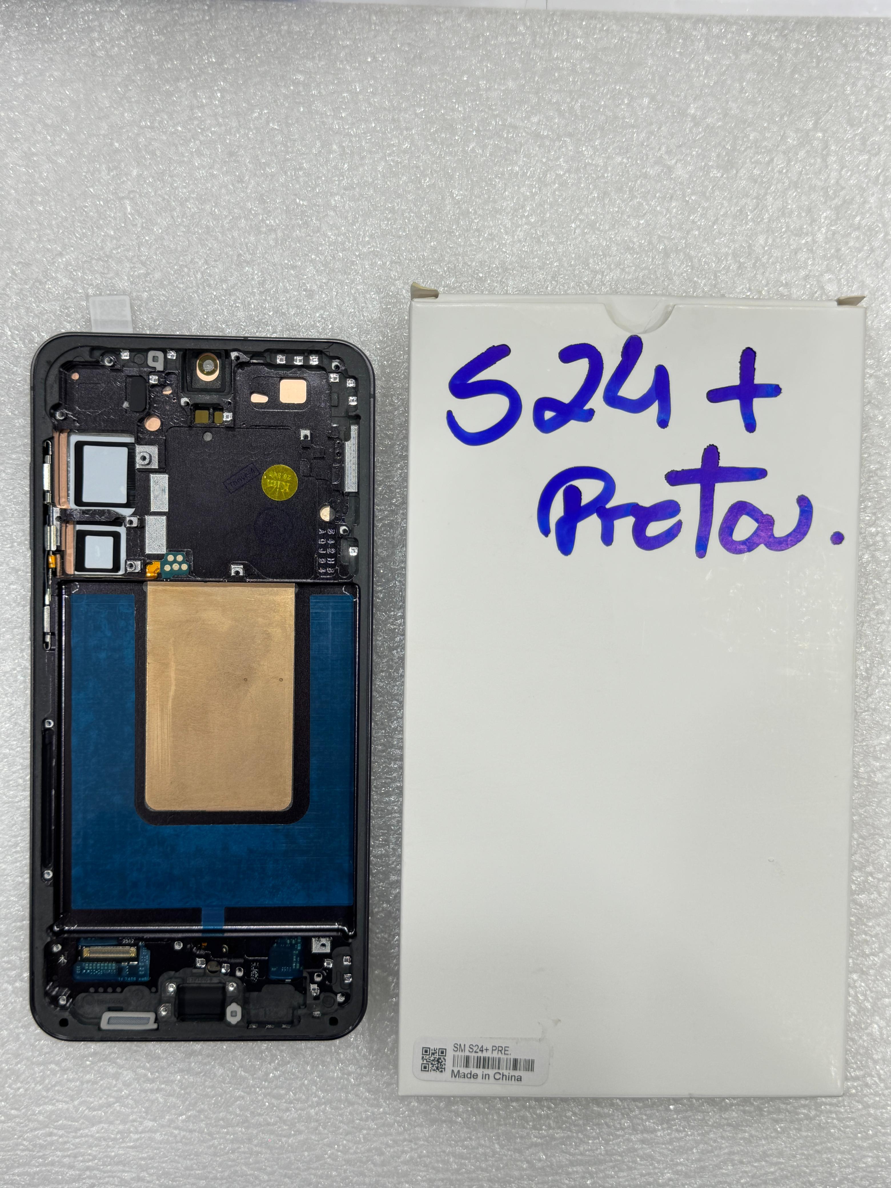 SOFT OLED Tela VIVID LCD completa Para Samsung Galaxy S24 Plus