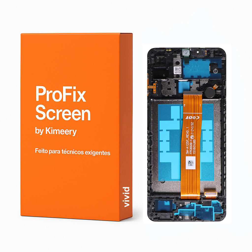 ProFix INCELL Tela VIVID LCD completa com  Samsung Galaxy A12