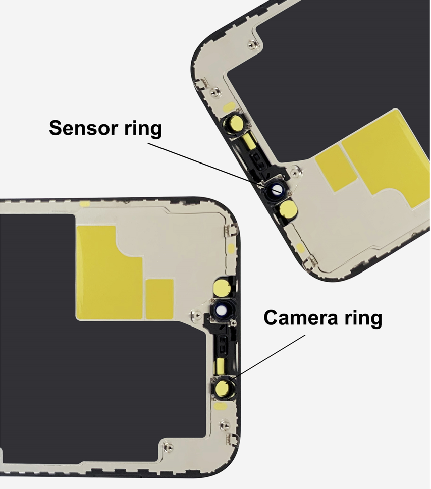 Substituição de tela de telefone HD+ VIVID para iPhone 12 Pro Max