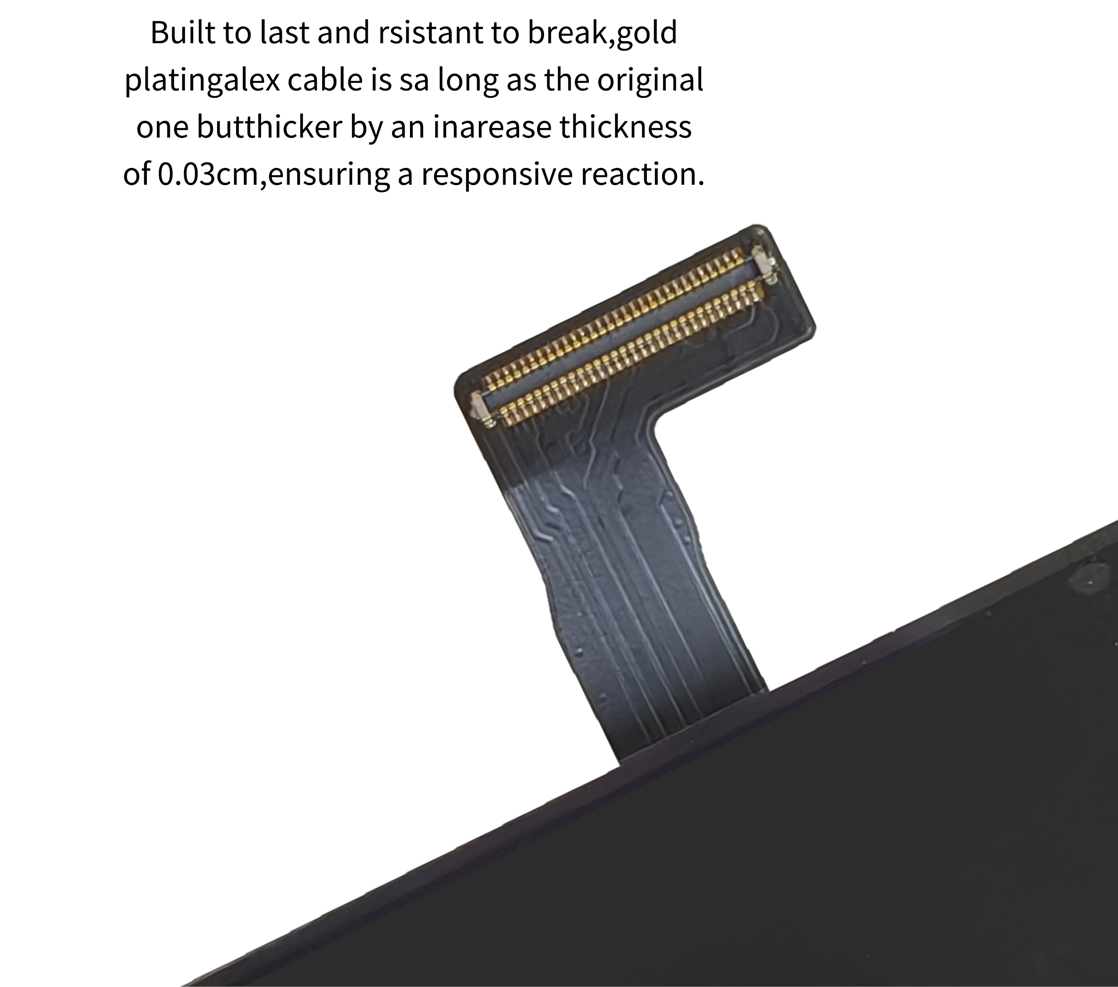 Reemplazo de pantalla táctil LCD OLED suave para iPhone 13 Pro Max