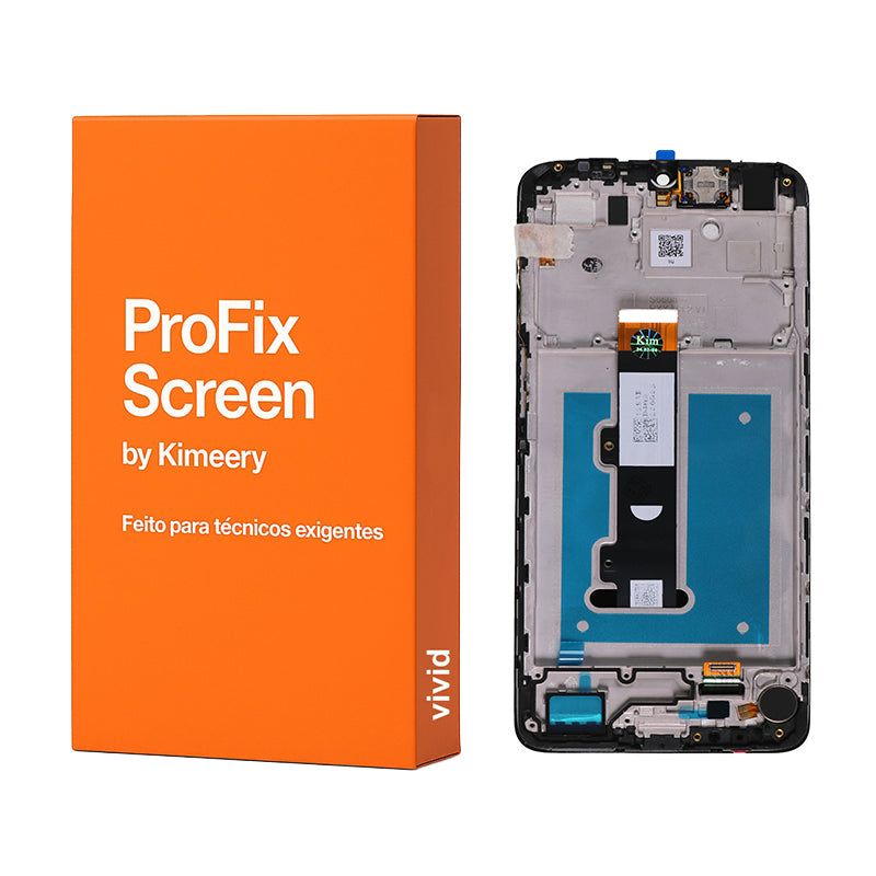 ProFix INCELL Tela VIVID LCD completa Para Motorola Moto E22