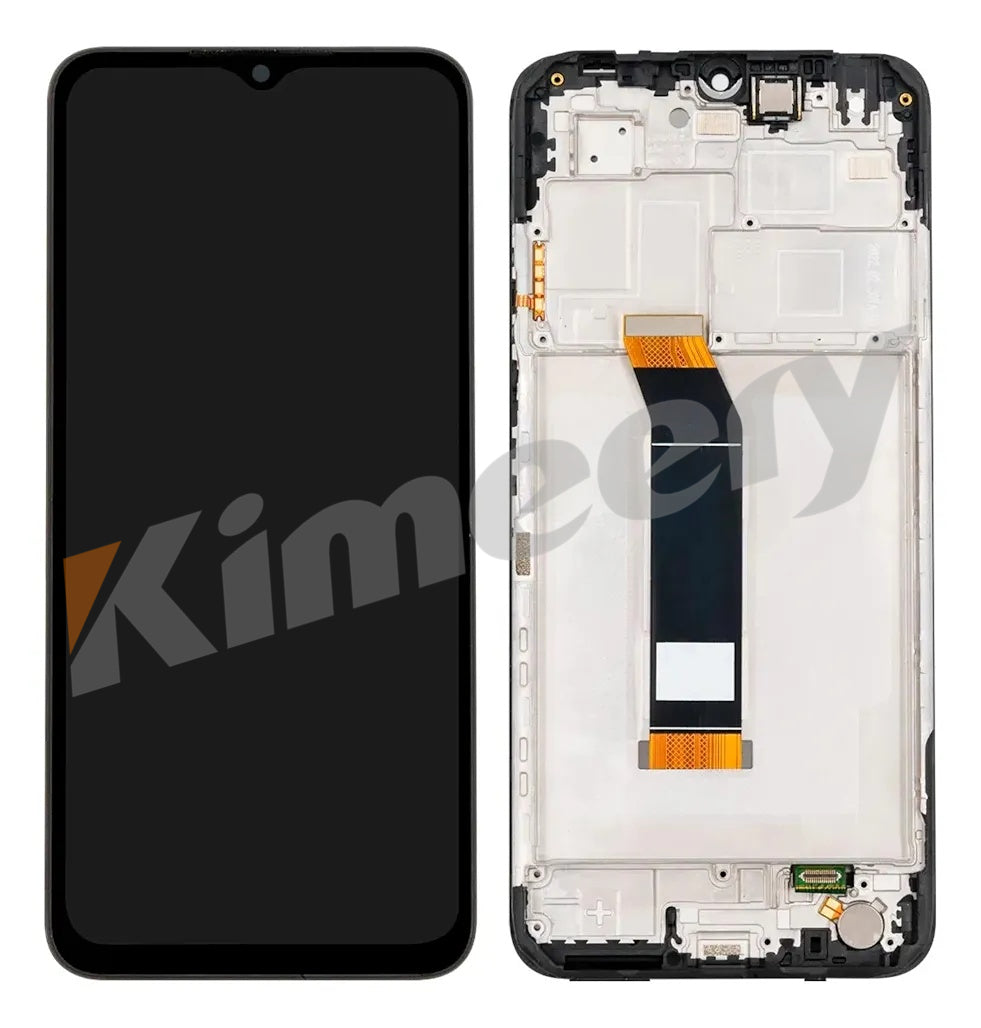 LCD vívido com moldura e peças compatíveis com Xiaomi Redmi Note 10 5G