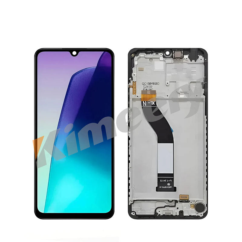LCD com moldura e peças compatíveis com Xiaomi Redmi 14C