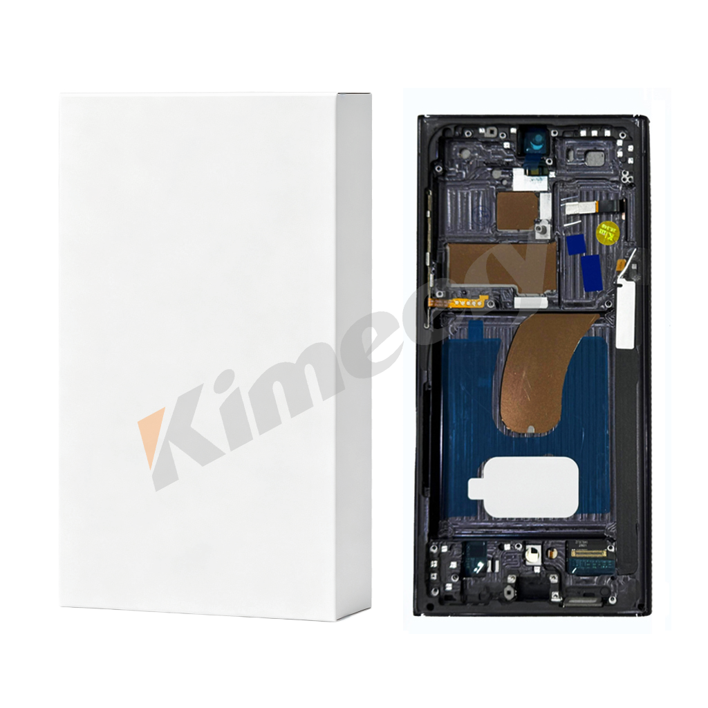 SOFT OLED Tela VIVID LCD completa Para Samsung Galaxy S23 Ultra