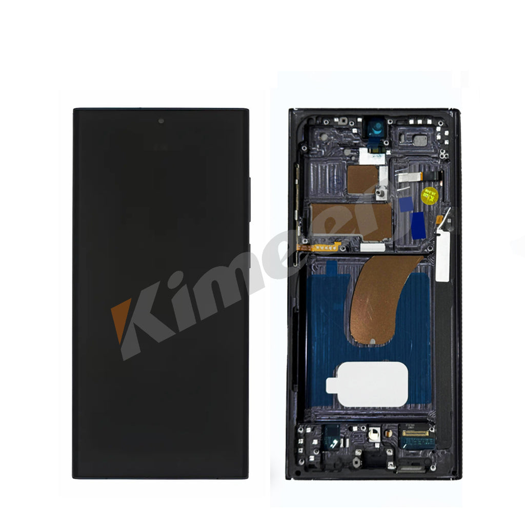 SOFT OLED Tela VIVID LCD completa Para Samsung Galaxy S23 Ultra